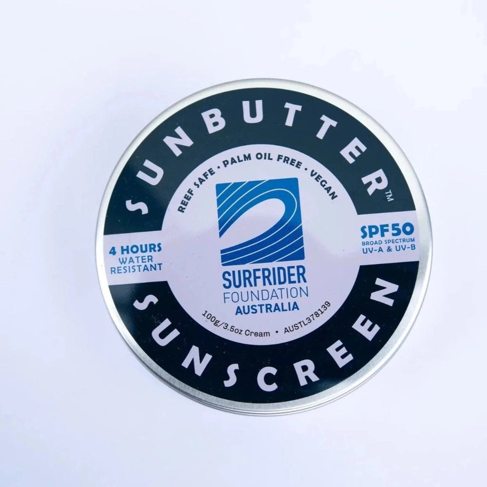 SurfRider x Sunbutter Suncreen in Metal Tin