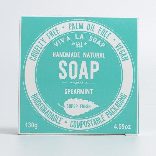 Viva La Body Australian Handmade Natural Soap Bar -  Super Fresh Spearmint