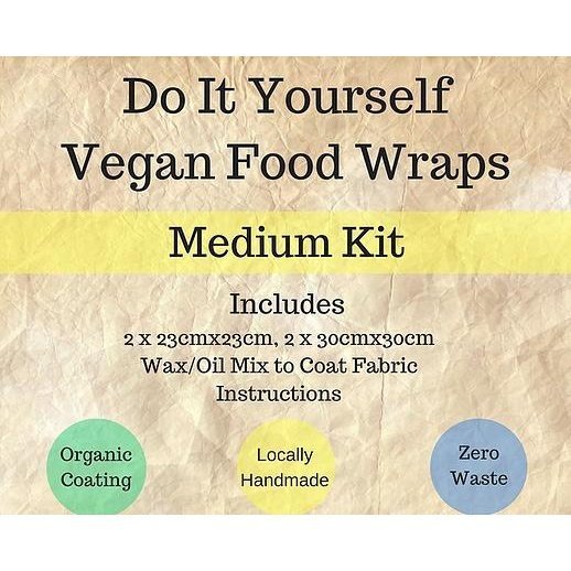 Label Detail for DIY Vegan Food Wraps Kit (Medium) from The Family Hub