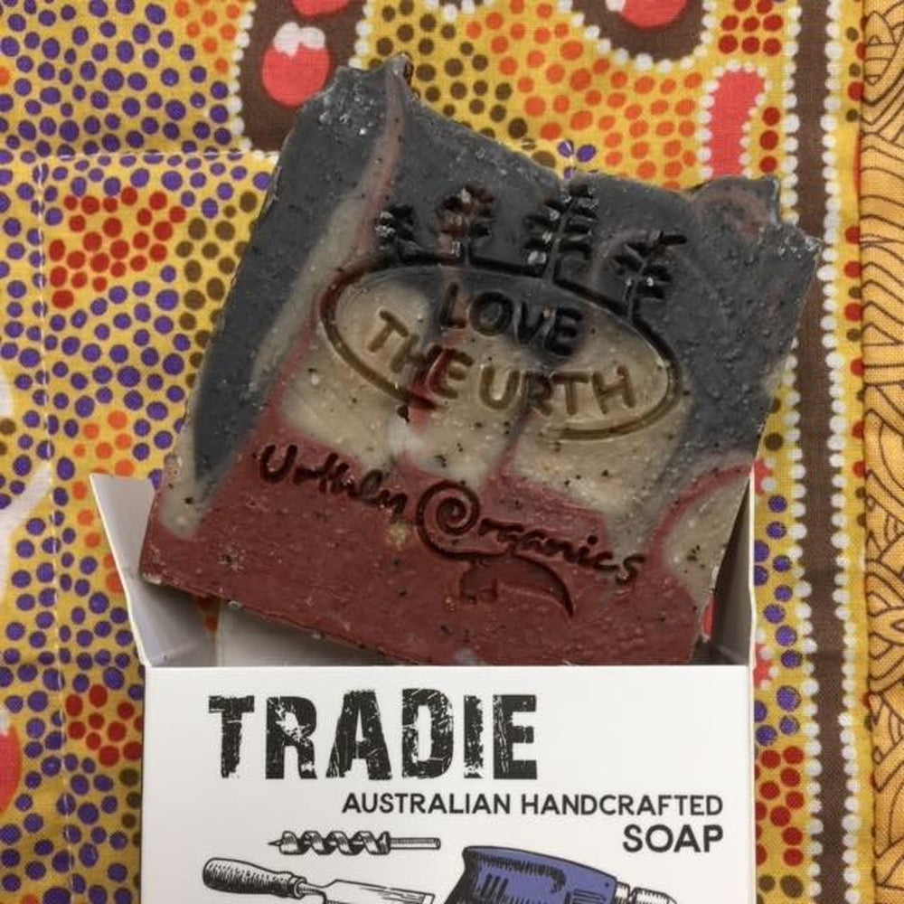 Urthly Organics Australian Handcrafted Tradie Soap, 100g