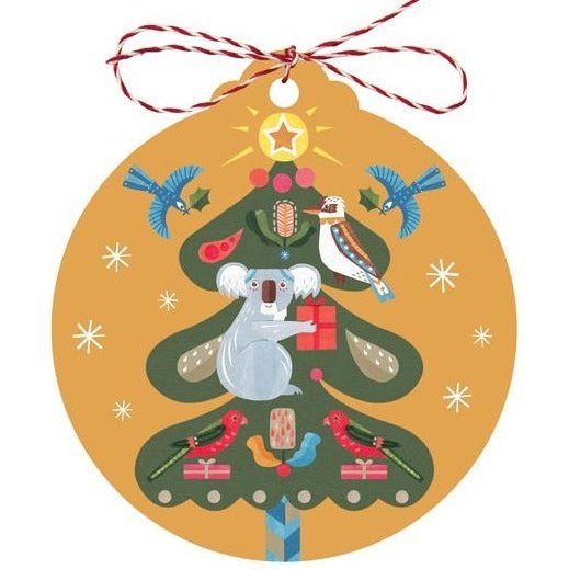 Christmas Gift Tag - Tree of Light by Andrea Smith