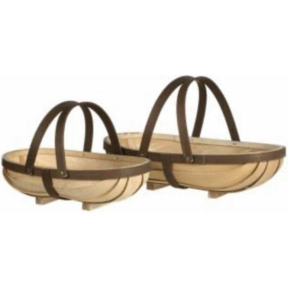 Small trug (left) and large trug (right) from Garden Trading