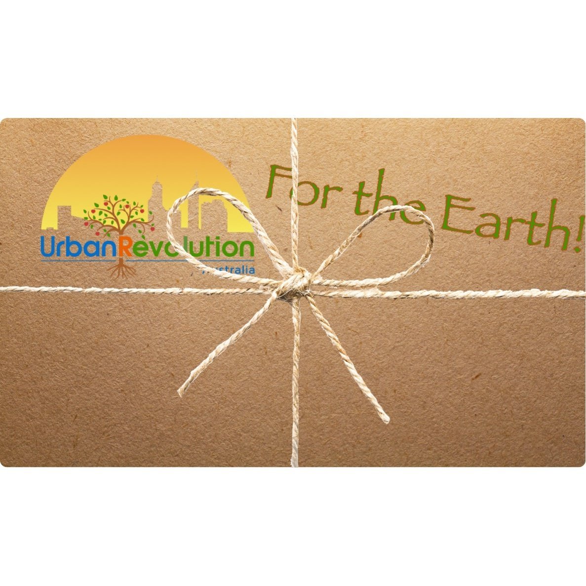 Urban Revolution Gift Card - For the Earth!
