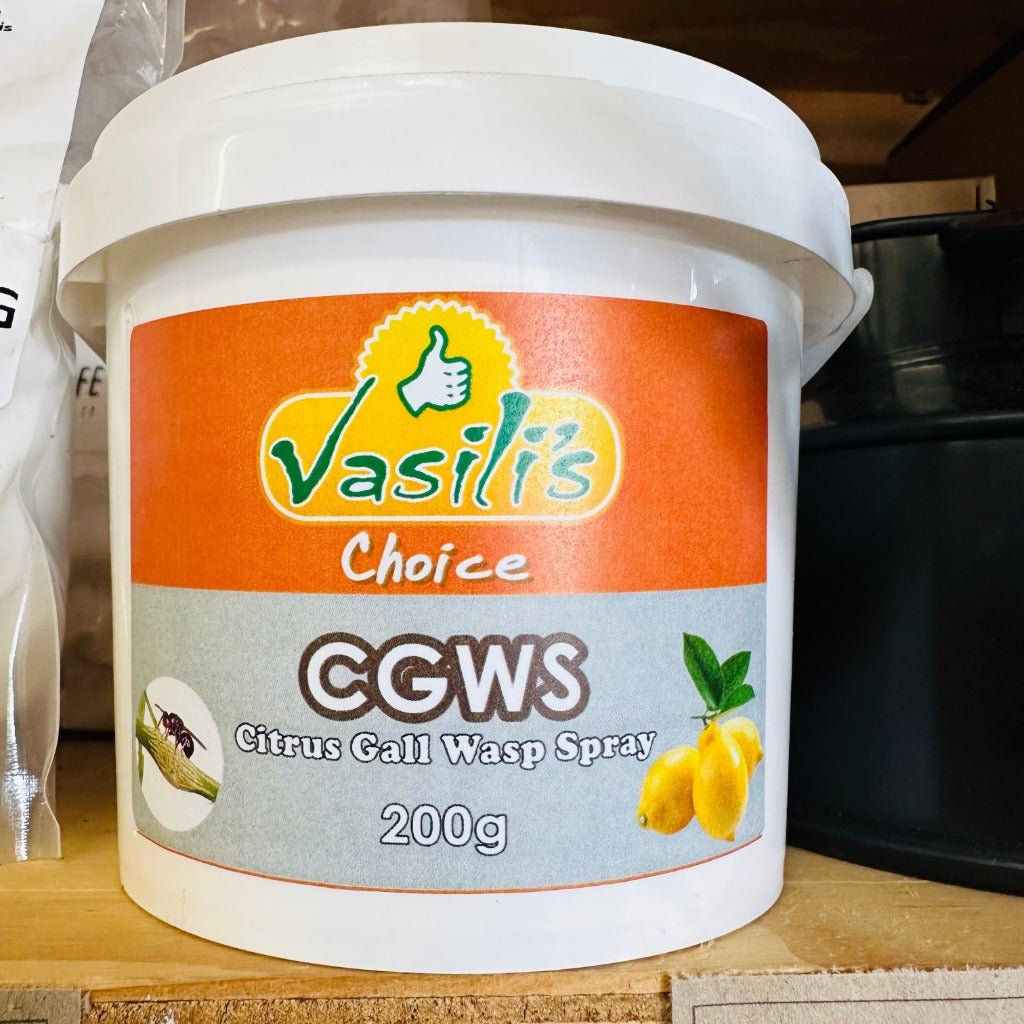 Vasili&#39;s Choice Citrus Gall Wasp Spray 200g Bucket, Urban Revolution.