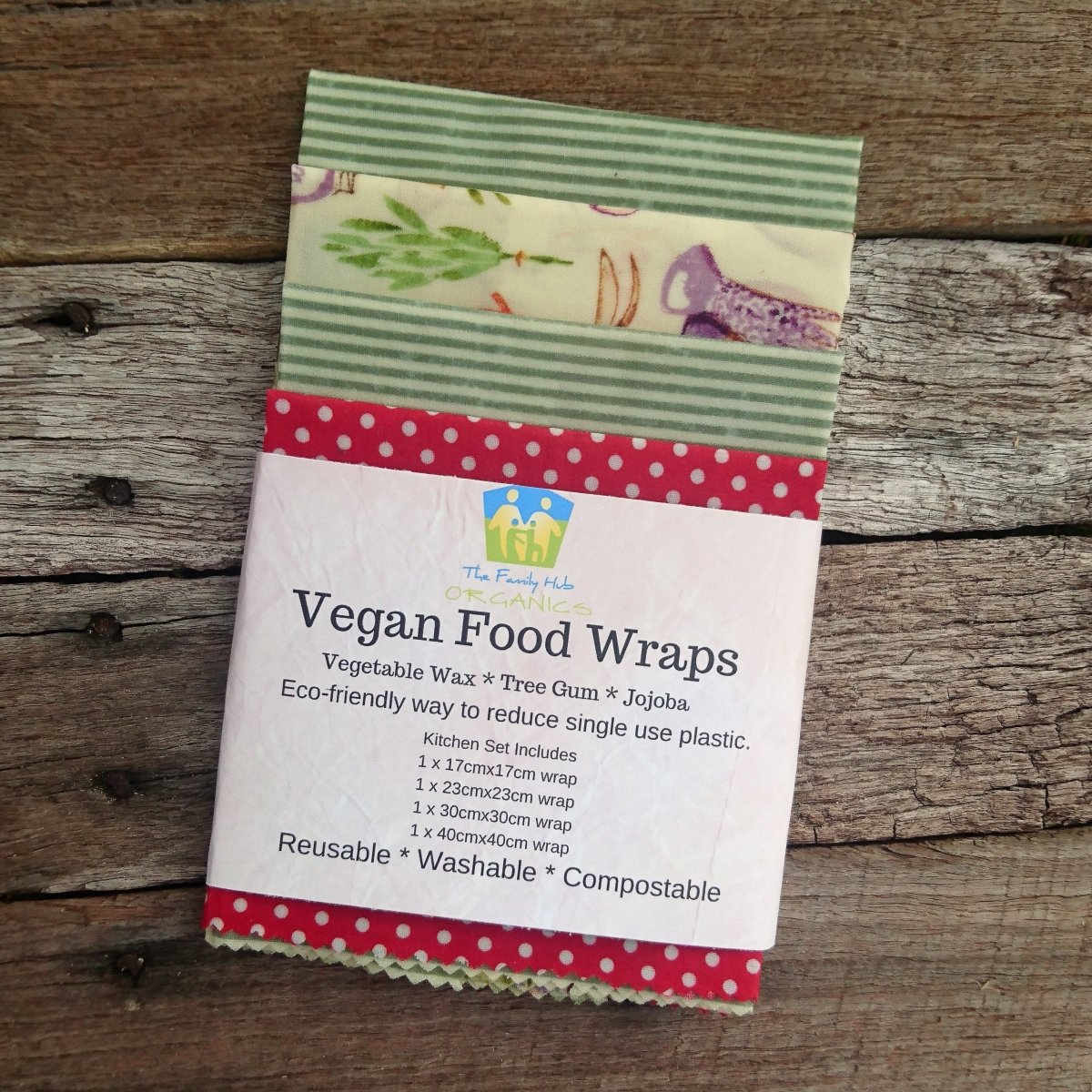 Vegan Food Wraps (Kitchen Set) from The Family Hub