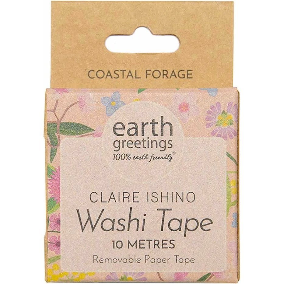 Earth Greetings Washi Tape Coastal Forage