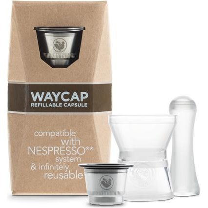 WayCap Reusable Coffee Capsule One Pack Contents