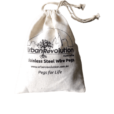 A Bag of Urban Revolution&#39;s Stainless Steel Pegs