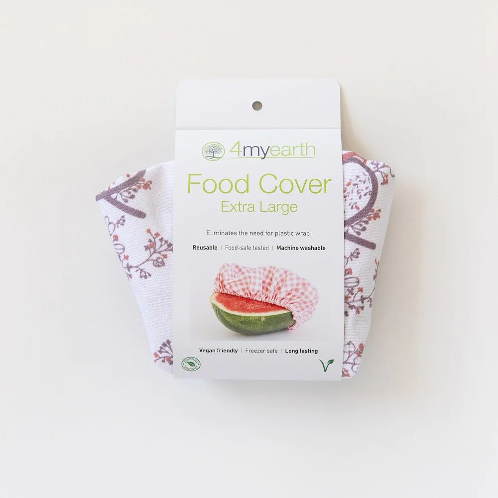 4MyEarth Extra Large Reusable Food Cover in Packaging - Autumn Birds