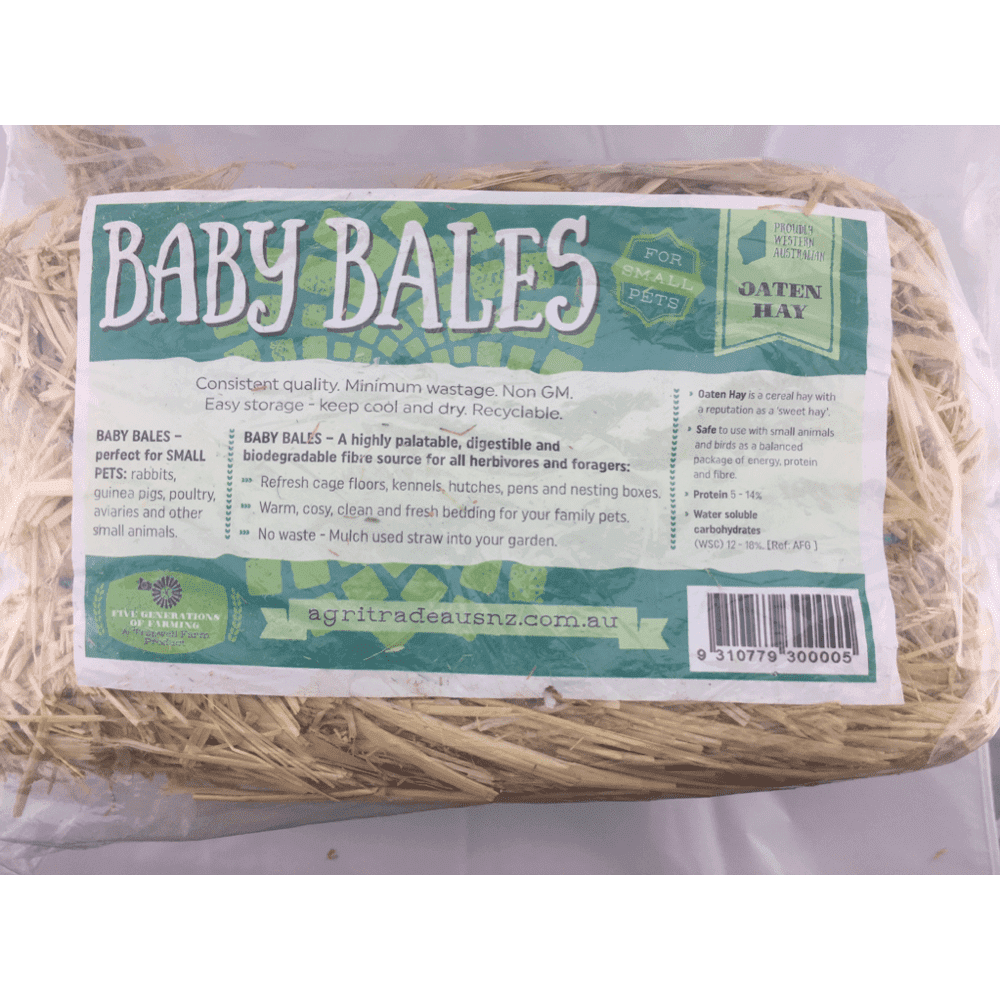 Urban Revolution Australia Baby Bales - Oaten Hay Garden