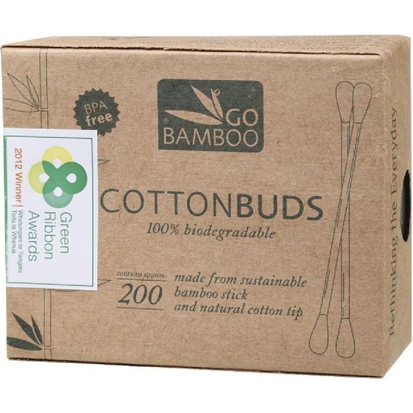 Go Bamboo Bamboo Cotton Buds Personal Care