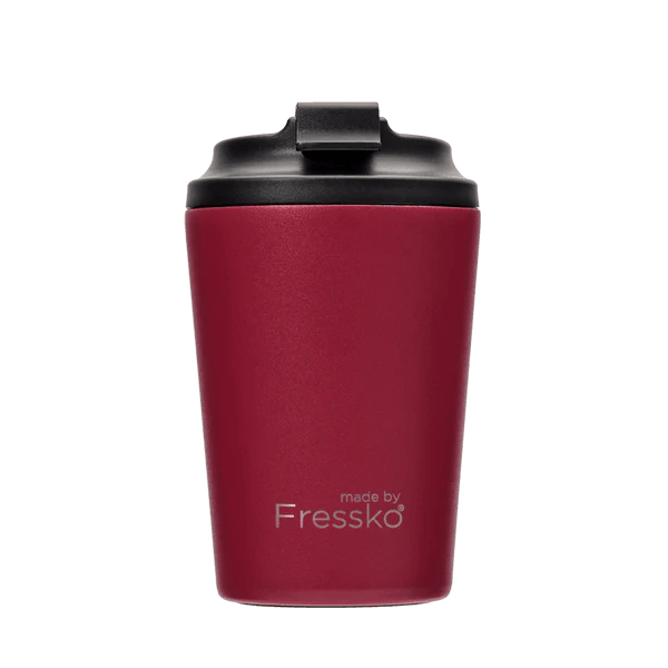 The Camino 340ml (12oz) Insulated Coffee Cup in Rouge, by Fressko - Urban Revolution