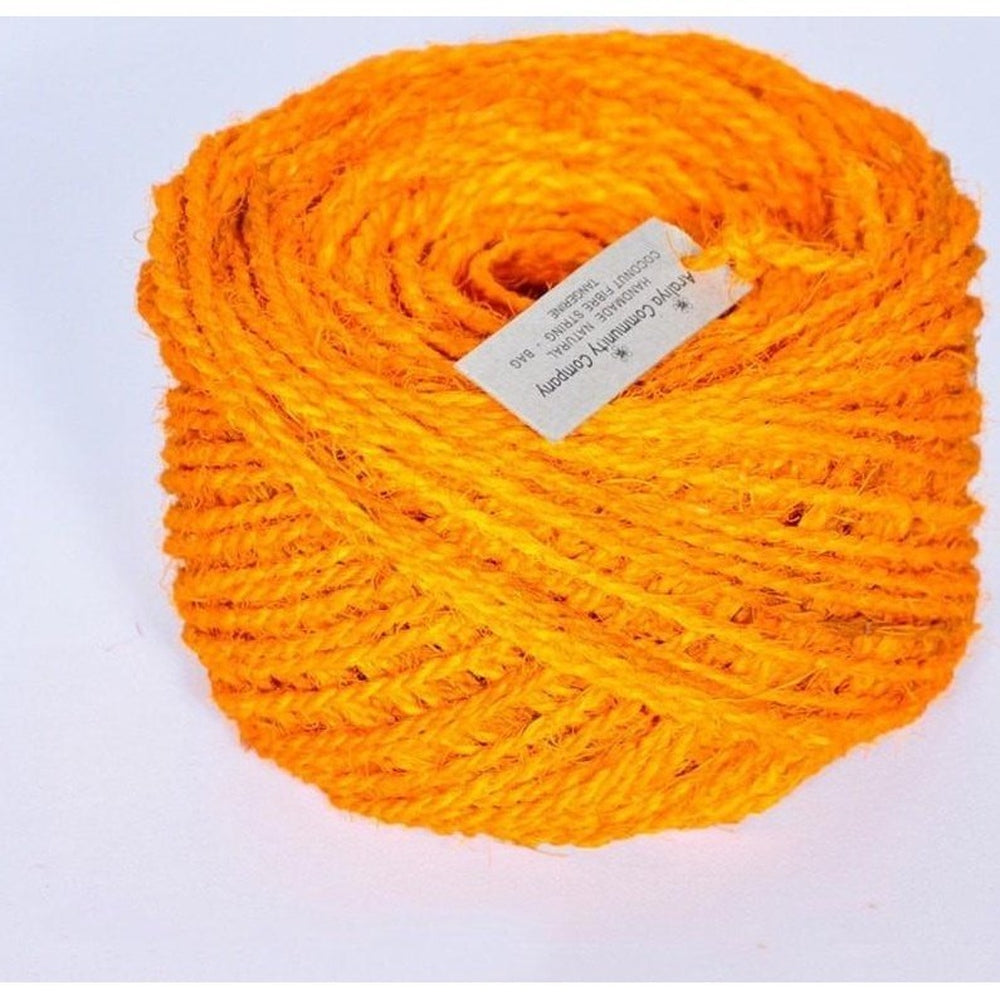 Import Ants Coconut Coir String 25m Home Tangerine