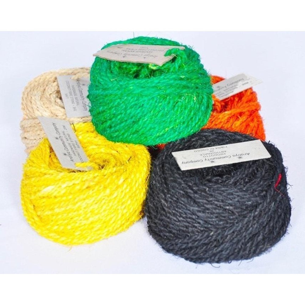 Import Ants Coir String 25m Home Lime