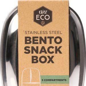 Ever Eco Ever Eco Bento Snack Box - 3 Compartment Eco Home Products, Waste minimisation