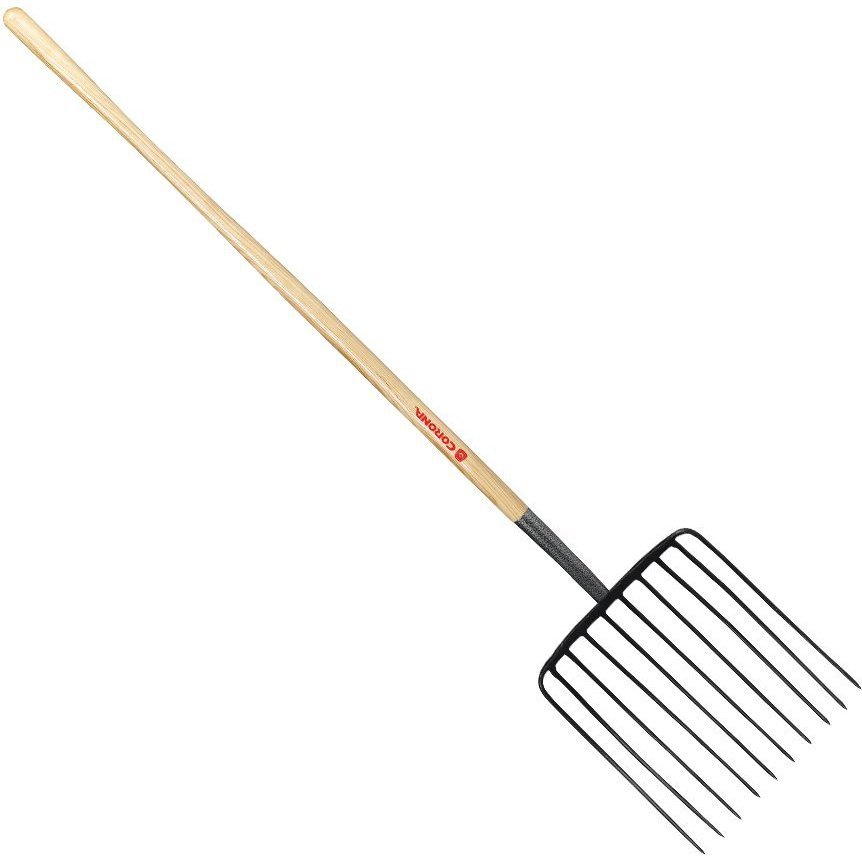 Corona Ensilage Fork with Long Handle