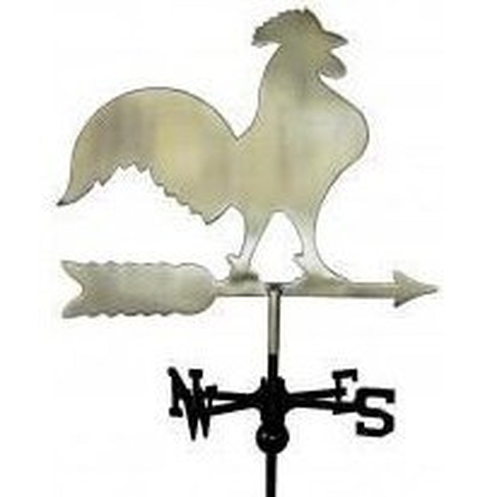 Ryset Flat Brass Weather Vane Garden