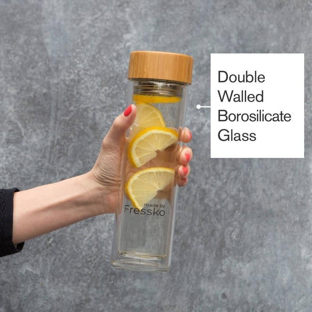 Fressko Fressko Rise Glass Vacuum Flask 300ml (10 oz) Home
