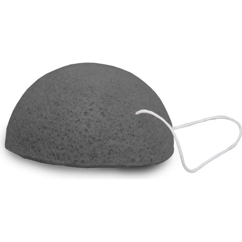 Bamboo Charcoal Konjac sponge with hanging rope