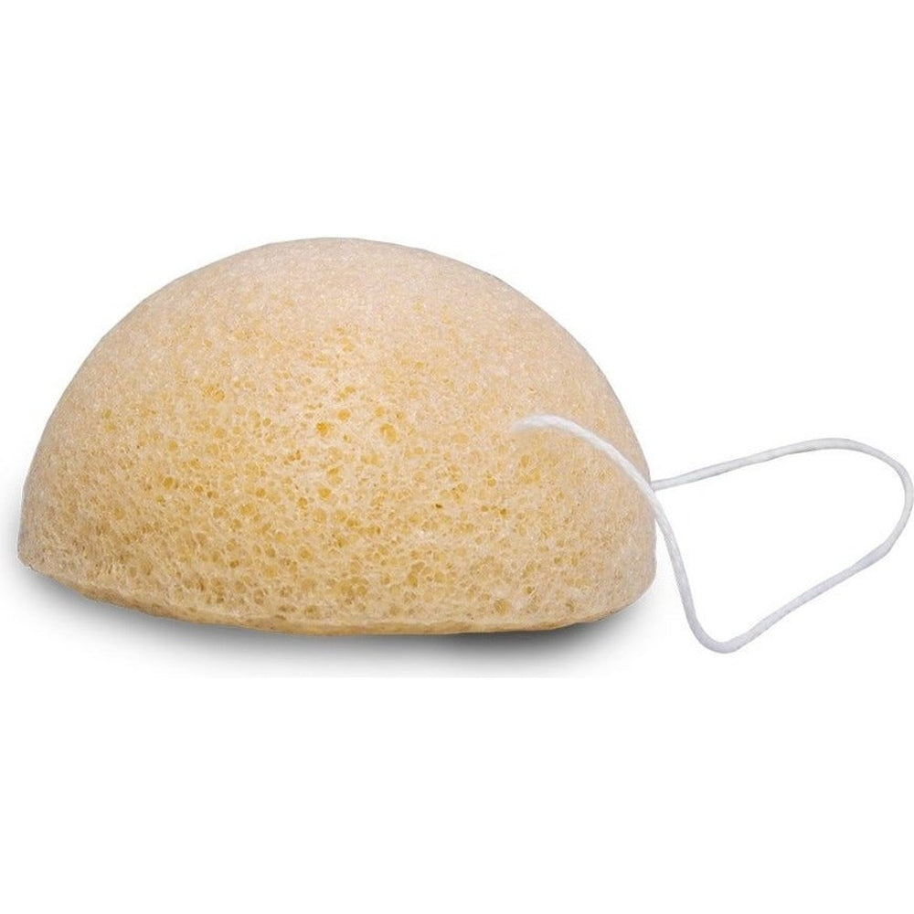 Natural Konjac Sponge in Tumeric Orange