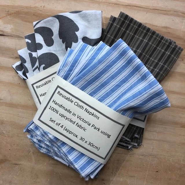 Reusable Cloth Table Napkins from PaulaW, in Three Designs