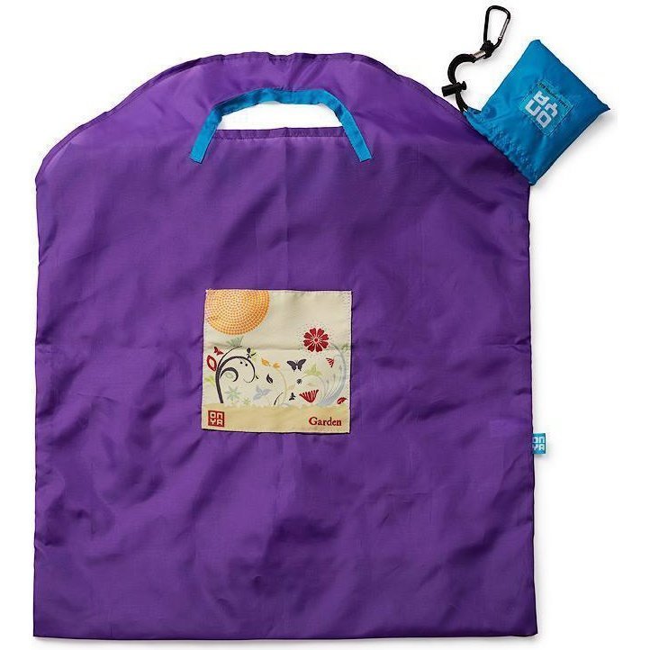 Onya Onya Shopping Bags - Large Purple / Garden