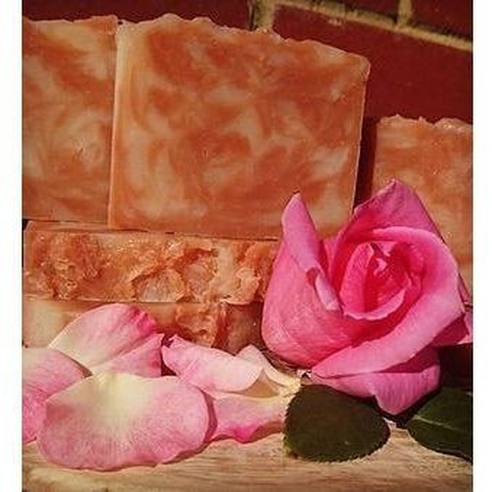 The Family Hub Organic Soap - The Family Hub Home Honeybee Rose Garden Bar