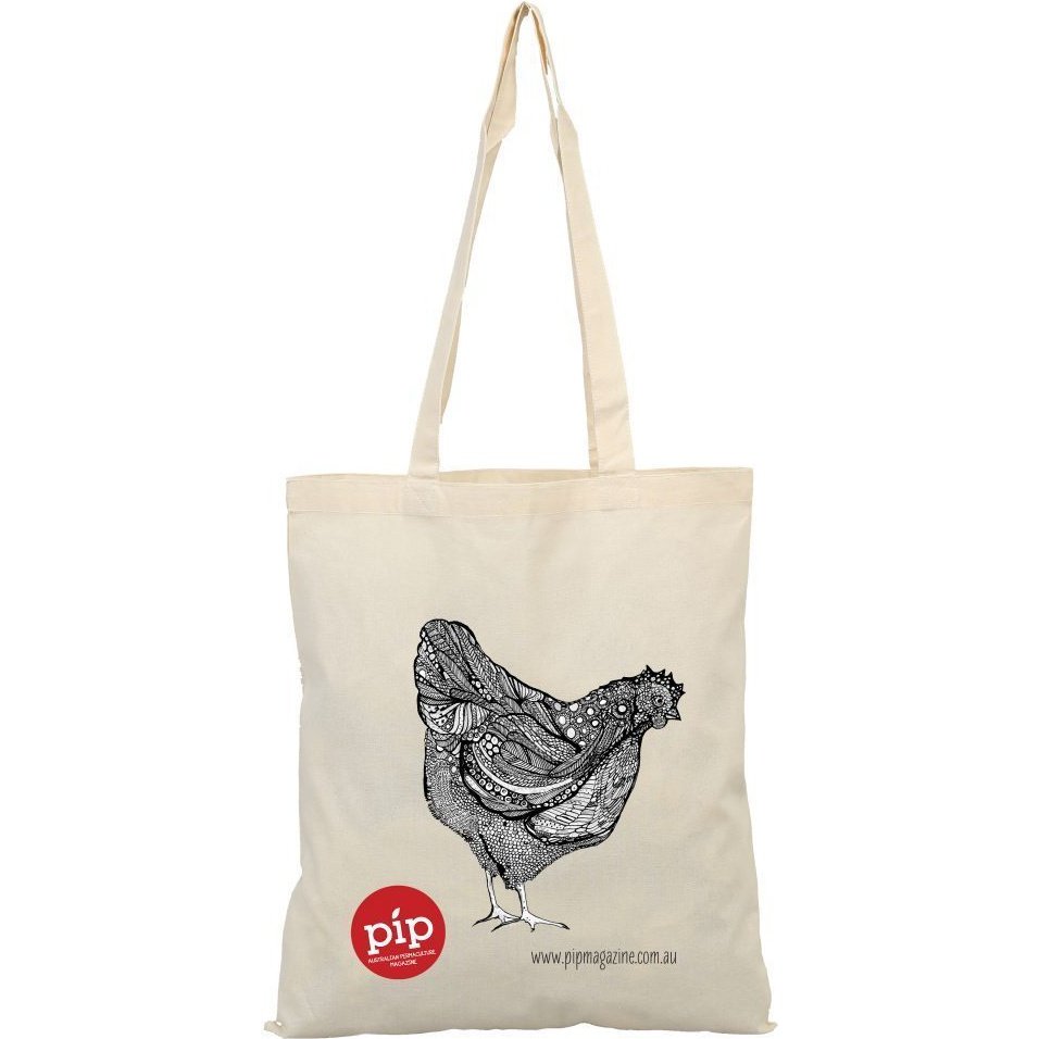 PIP Calico Market Tote Bag - Chicken Design 