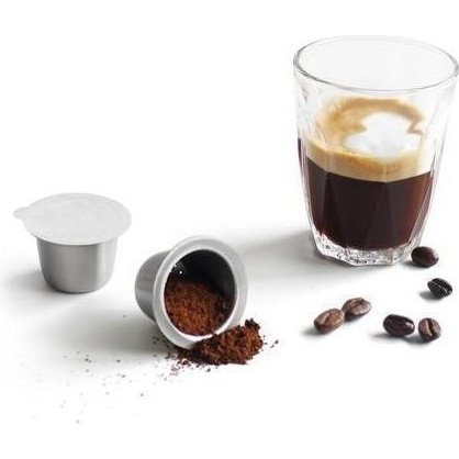 Crema Joe SealPod Expresso Sticker Lids Resuable Coffee Capsules with Espresso