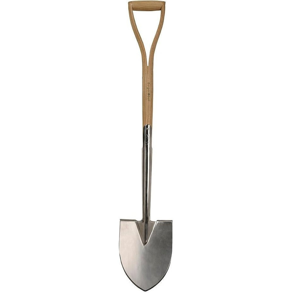 Stainless Ground breaker Spade burgon and ball